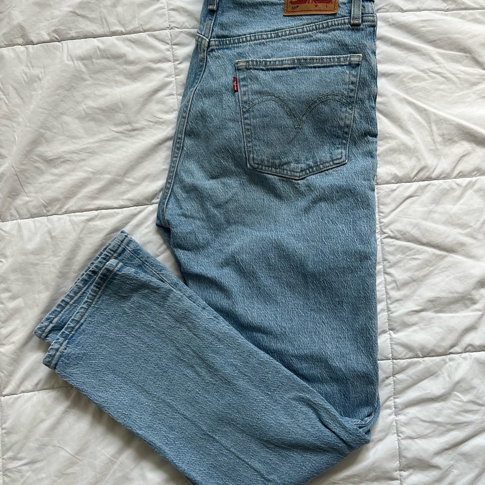 Levi's Blue Straight Jeans Classic Denim